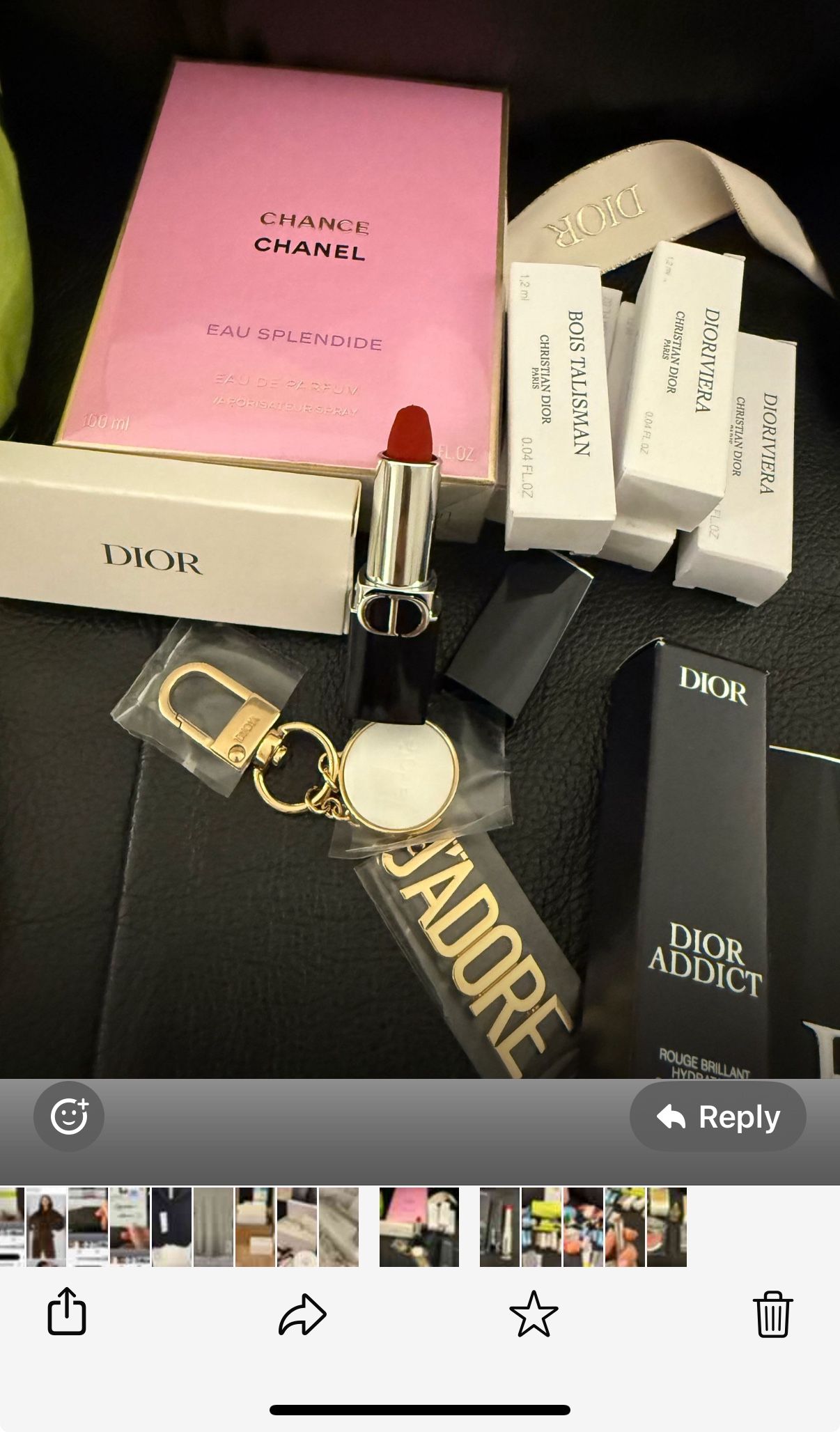 Lot Of Chanel, Dior, & More- Perfume, Makeup, Etc. Full Size And Deluxe And Samples!!!!