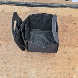 Trunk organizer, phone holder, gm radio bezel, portable charger