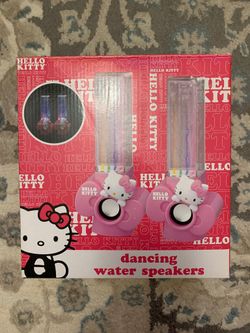 HELLO KITTY DANCING WATER SPEAKERS
