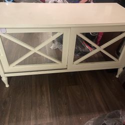 Nice Crate and Barrel Style TV Stand MUST SELL FAST
