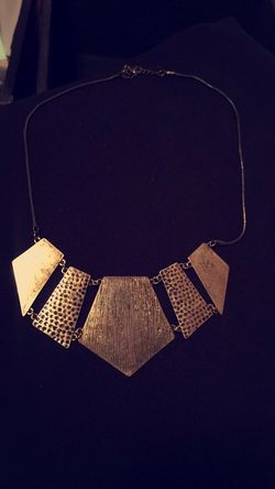 Gold necklace