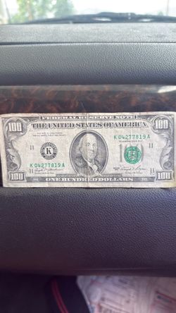 Old $100 Bill