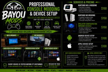 Wii U, & Emulator Setup Services