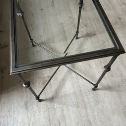 Glass Coffee Or end Table 2’ X 2’ X 20”