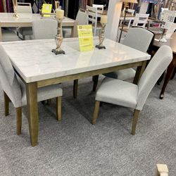 5 Pc Dinning Table $999
