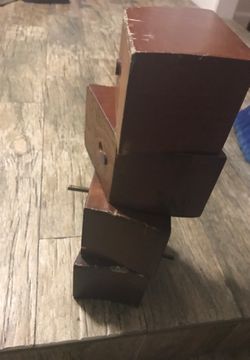 4 used and 4 new in box couch legs