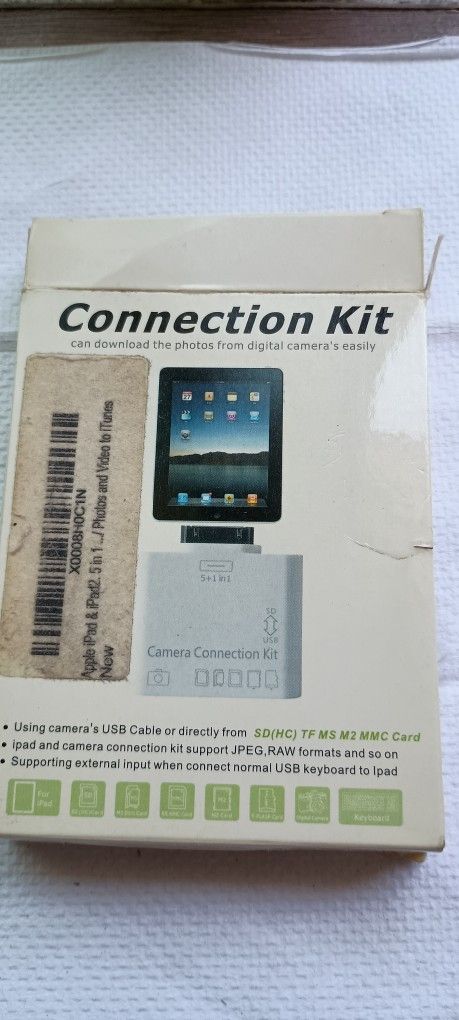 Apple Ipad, Ipad Air...5 in 1 connection Kit New in box