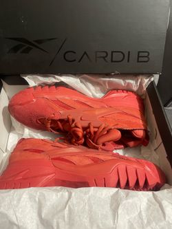 Cardi B x Reebok Club C V2 Women’s "Mars Red" Size 8.5 (New)