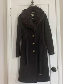 Michael Kors Wool Coat. Size2, Dark green 