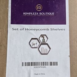 Set Honey Combo Shelves