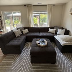 Gray Modular Sectional