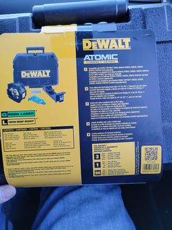 DeWalt atomic compact series laser level