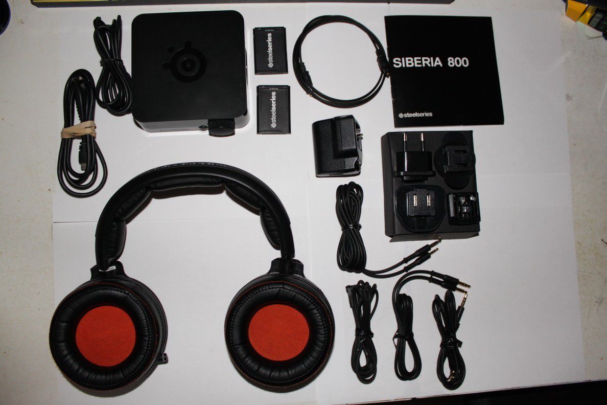 SteelSeries Siberia 800 wireless headset