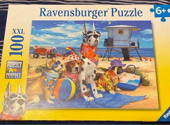 $3 Ravensburger  100 Piece Puzzles Complete