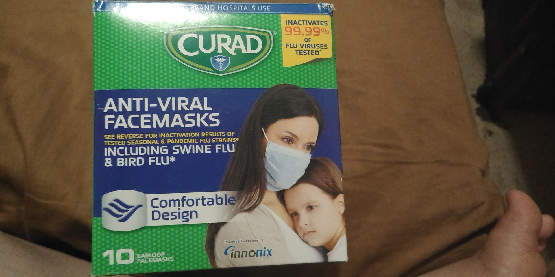 Curad Anti- Viral Face Masks