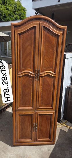 Vintage Unique Furniture Closet/Cabinet