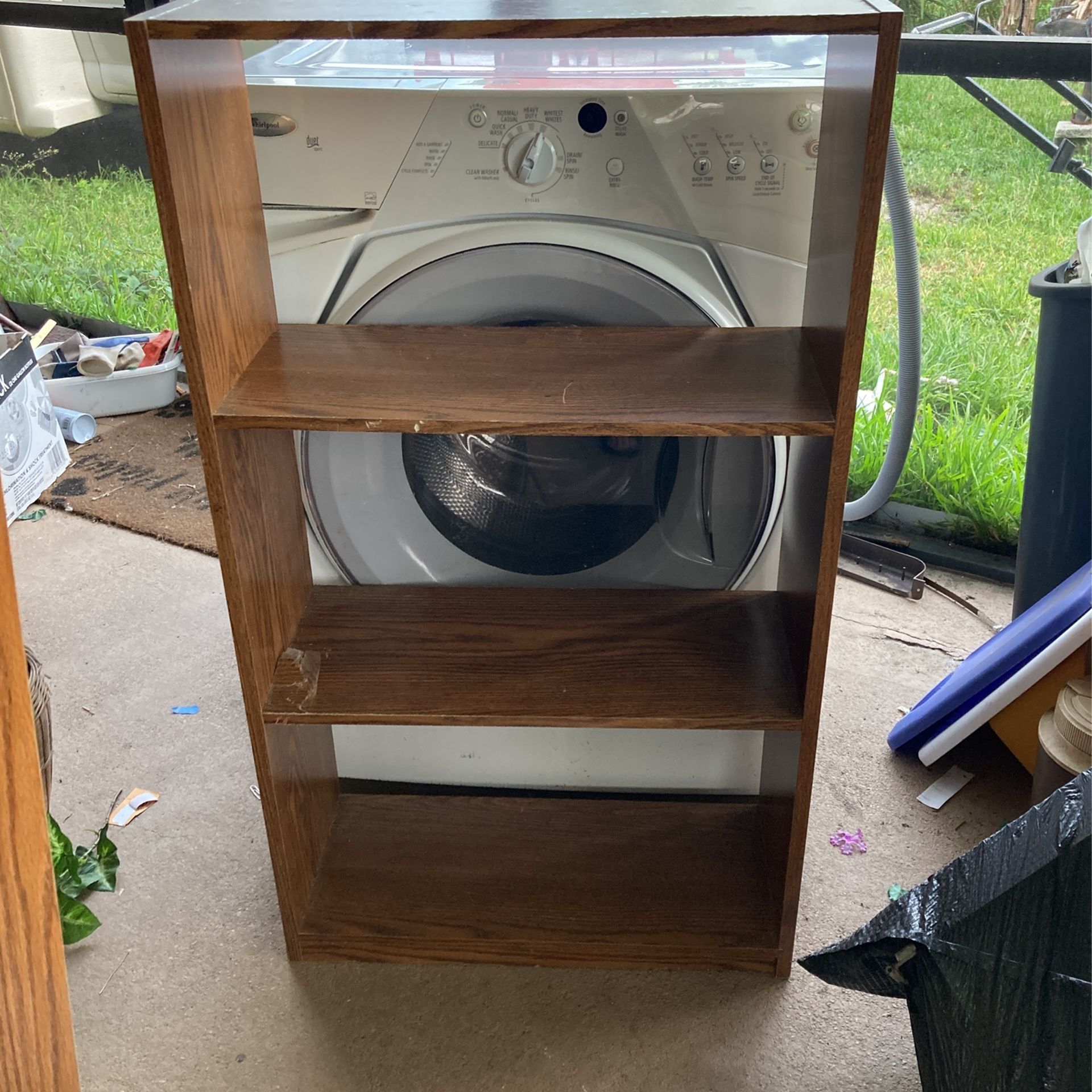 Small Shelf The Size Of A Washing Matching Composite Board