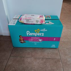 2 For $40 Pampers Big Box Diaper And Wipe 