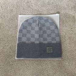 grey Lv Beanie
