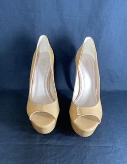Baldi London Tan Stiletto Heels Size 6.5