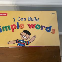 I Can Build Simple Words Kit