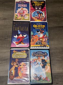 Disney VHS tapes all for $20