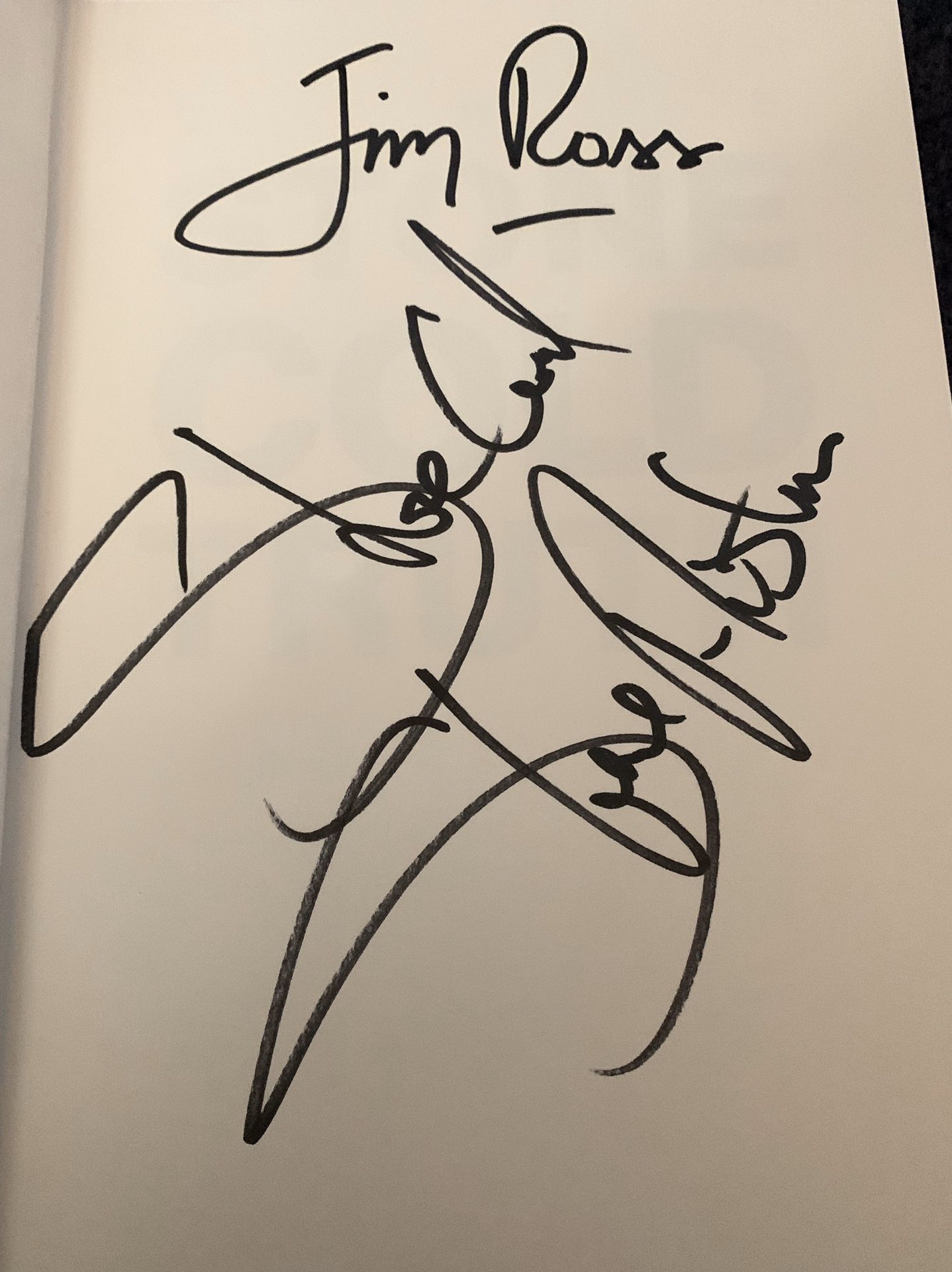 Stone Cold Steve Austin and Jim Ross Signed Book