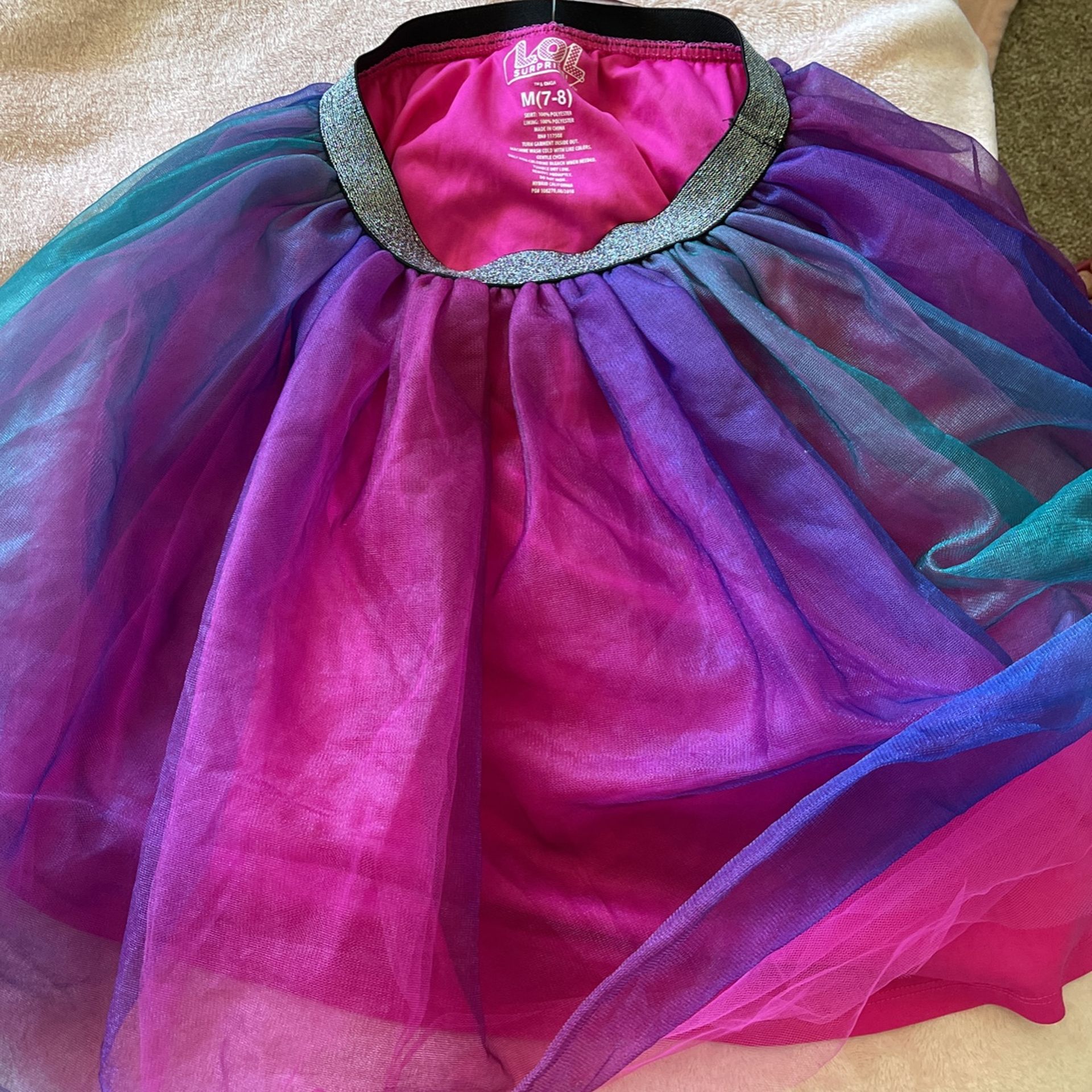 Lol Tutu/ Tulle Skirt Size 7/8