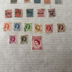 Rhodesia And a southern Rhodesia Group Of 19 Stamps 