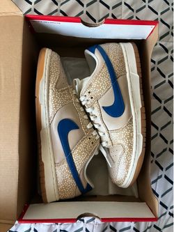 Nike Dunk Low PRM (Sesame Blue/Blue Jay-Sail-Sanddrift Sesame/Voile/Geai Bleu)