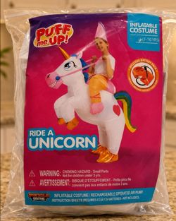 *NEW* Kids Inflatable Unicorn Costume