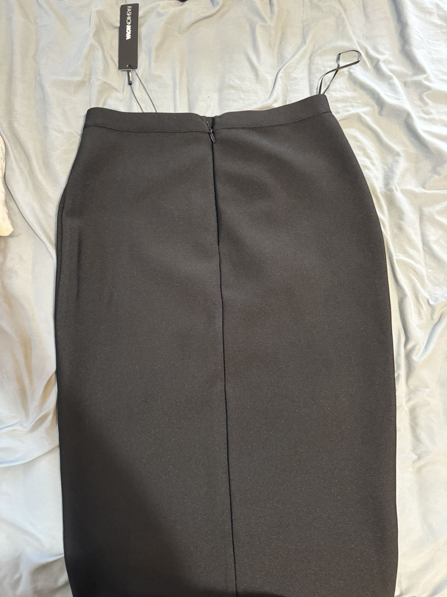 Fashion Nova Pencil Skirt With Split Open
