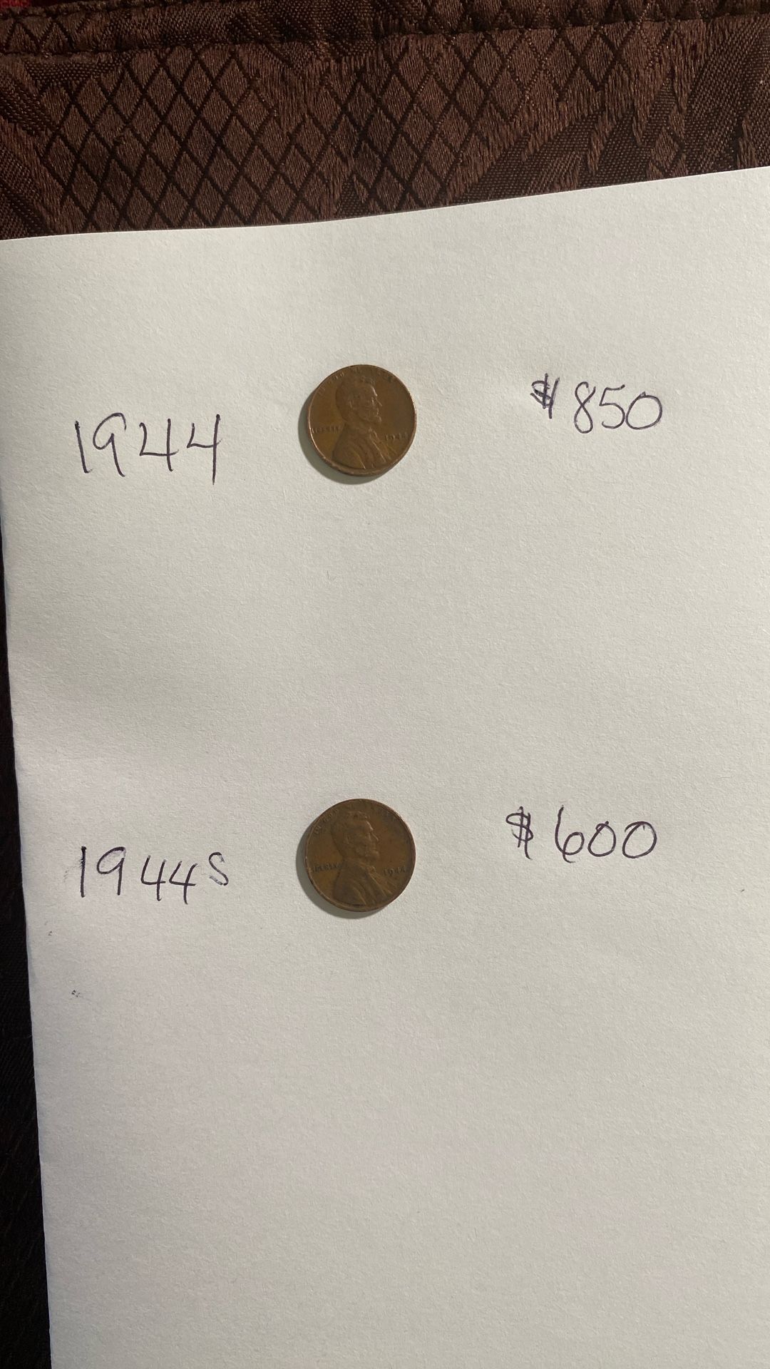 Coins Lincoln Wheat Rare Pennies