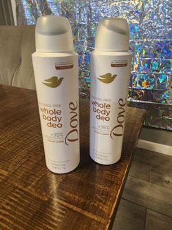 Dove whole body deodorant