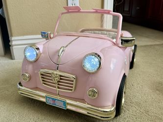 OG Our Generation Girl Pink Convertible Car FM Radio Fits 18" American Girl