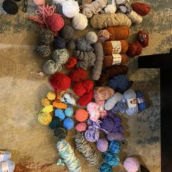 New And Balled Yarn Lot