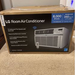 *** BRAND NEW LG ThinQ, 8,000 BTU, never used AC ***