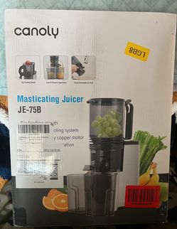 Juicer Never Used, Got it on Amazon for my daughter, I opened it washed it and she never used it. It just sat on the counter.   https://offerup.com/re