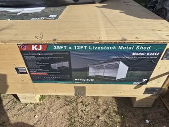 12x25 Livestock Shed