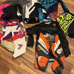 Assorted Motorcycle, Atv,  Dirt Bike Etc. Wear