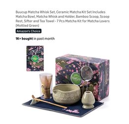 Brand new Matcha Whisk Set, Ceramic Matcha Kit Set