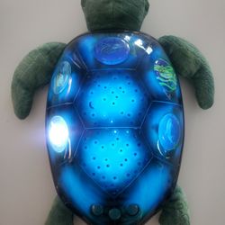 Turtle Night Light: Lights Up In Green Or Blue Can Light Up One Of Five Sea Creatures