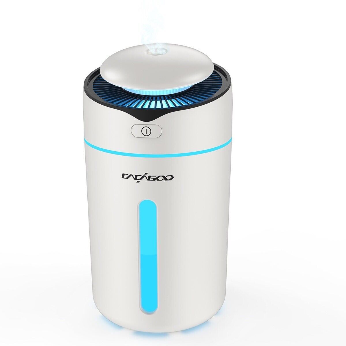 300ml Mini Portable Ultrasonic Cold Mist Humidifier Quiet & Small for Car Home
