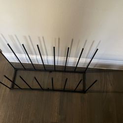 Pristine 8 Pair Boot Rack for Tall Boot Storage and Shoes