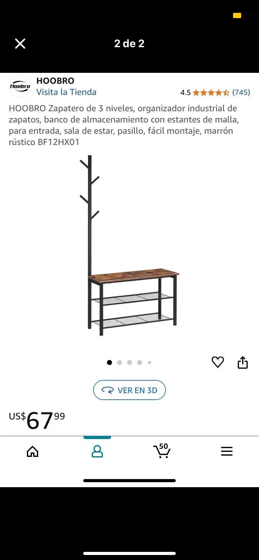 Zapatero De 3 Niveles