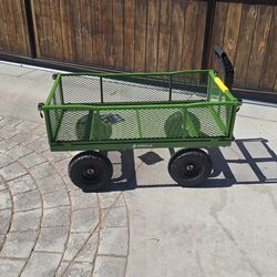 4 cu.ft  900lbs heavy Duty Steel utility cart