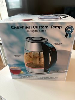 Chefman Custom-Temp 1.8L Digital Kettle