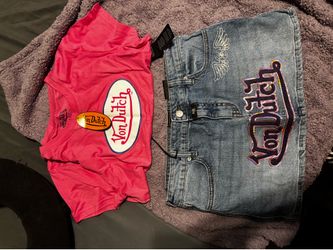 Von Dutch Skirt & Shirt