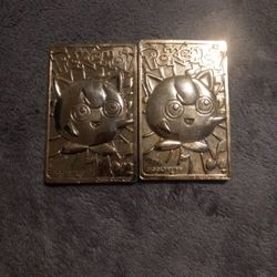 Jigglypuff Plated Cards