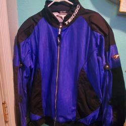 Teknic Motorcycle Racing Jacket..comes With Elbow And Back Pads Build In The Jacket..size 48/58..xl..Great Condition!